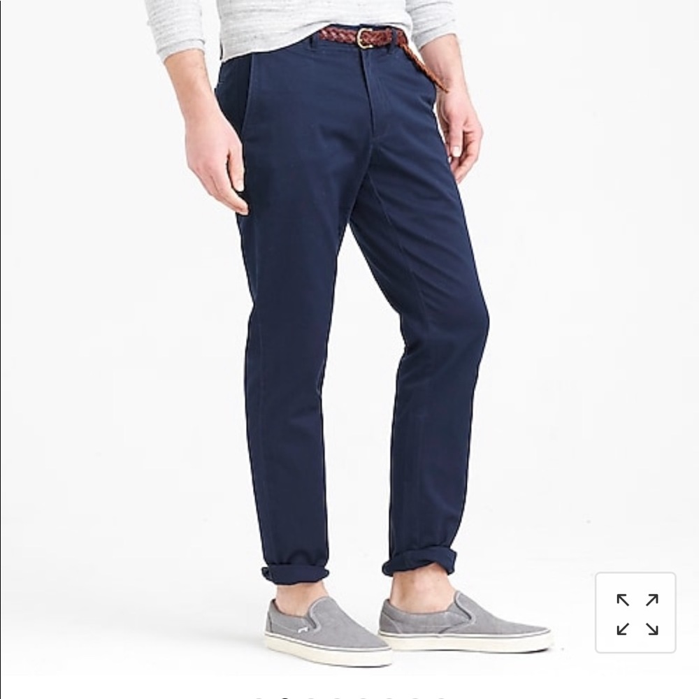 JCrew men’s straight leg chino pants Navy